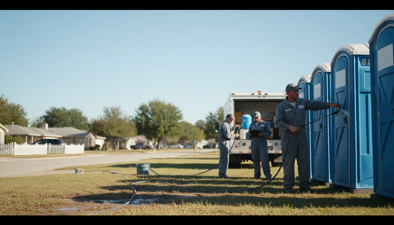 Long-Term Portable Toilet Rental in Compton, CA near me